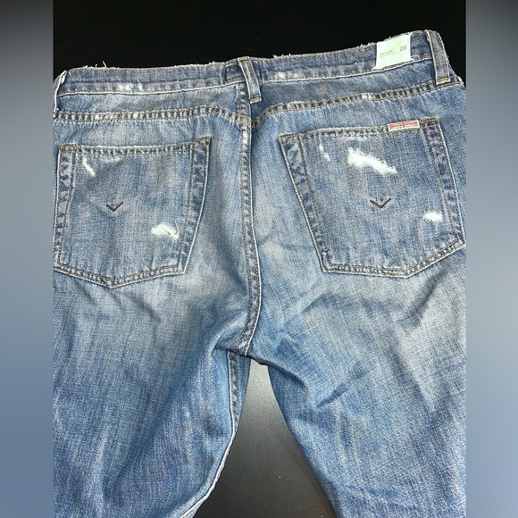 HUDSON Jeans Skylar Relaxed Straight Dist. Skinny Jeans in Angeleno Size 29 EUC - Picture 11 of 16